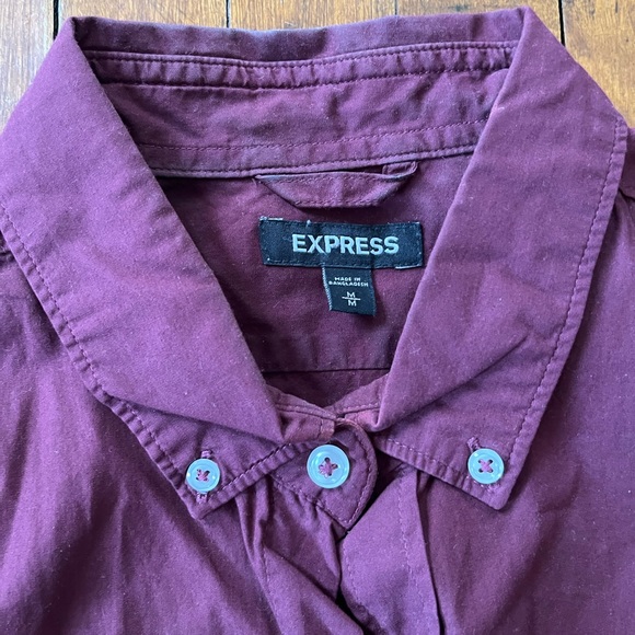 BUNDLE - 2 Men’s Button Down Dress Shirts - Express - Medium - Picture 3 of 5